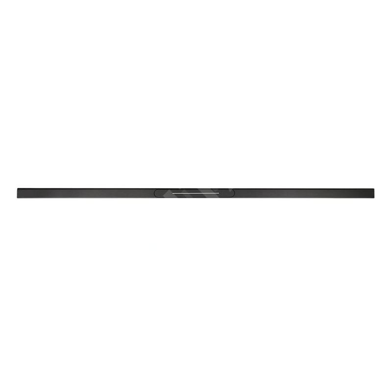 I-Drain AIO - Caniveau de douche avec étanchéité, longueur 95 cm, avec grille, noir métallique ID5A09501AIO1.RVS.MB