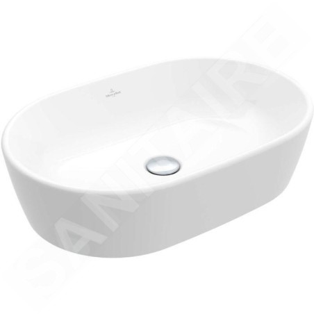 Villeroy & Boch Architectura - Vasque à poser, 600x400 mm, sans trop-plein, blanc alpin 5A266101