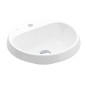 Villeroy & Boch Architectura - Lavabo à encastrer, 450x450 mm, sans trop-plein, trou de robinet, CeramicPlus, blanc alpin Villeroy & Boch Architectura - Lavabo à encastrer, 450x450 mm, sans trop-plein, trou de robinet, CeramicPlus, blanc alpin