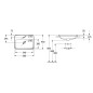 Villeroy & Boch Architectura - Lavabo à encastrer, 600x450 mm, avec trop-plein, trou pour robinet, blanc alpin 5A676001 Villeroy & Boch Architectura - Lavabo à encastrer, 600x450 mm, avec trop-plein, trou pour robinet, blanc alpin 5A676001