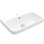 Villeroy & Boch Architectura - Lavabo à encastrer, 600x450 mm, avec trop-plein, trou de robinet, CeramicPlus, blanc alpin Villeroy & Boch Architectura - Lavabo à encastrer, 600x450 mm, avec trop-plein, trou de robinet, CeramicPlus, blanc alpin