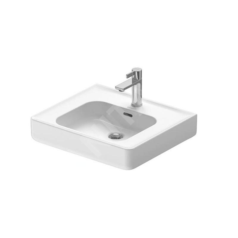 Duravit Soleil by Starck - Lavabo 550x480 mm, avec trop-plein, trou pour robinet, WonderGliss, blanc 23765500001 Duravit Soleil by Starck - Lavabo 550x480 mm, avec trop-plein, trou pour robinet, WonderGliss, blanc 23765500001