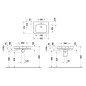 Duravit Soleil by Starck - Lavabo 650x480 mm, avec trop-plein, trou pour robinet, WonderGliss, blanc 23766500001 Duravit Soleil by Starck - Lavabo 650x480 mm, avec trop-plein, trou pour robinet, WonderGliss, blanc 23766500001