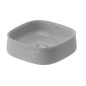 Duravit Zencha - Lavabo à poser, 420x420 mm, sans trop-plein, DuraCeram, gris mat 2373426779 Duravit Zencha - Lavabo à poser, 420x420 mm, sans trop-plein, DuraCeram, gris mat 2373426779