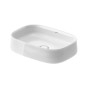 Duravit Zencha - Lavabo à poser, 550x390 mm, sans trop-plein, DuraCem, blanc 2373550079 Duravit Zencha - Lavabo à poser, 550x390 mm, sans trop-plein, DuraCem, blanc 2373550079
