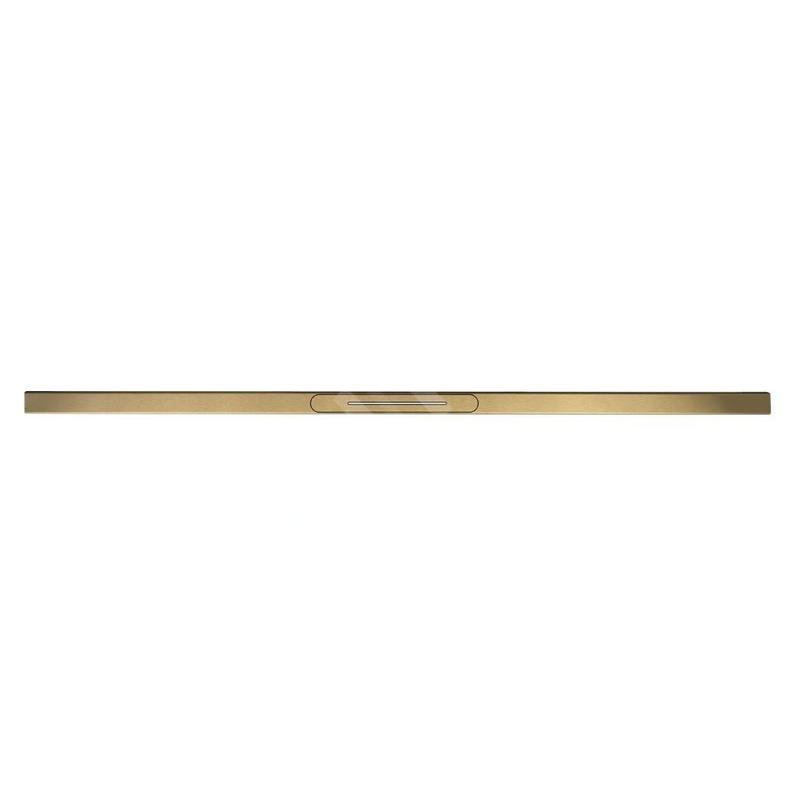 I-Drain AIO - Caniveau de douche avec étanchéité, longueur 115 mm, doré ID5A11501AIO1.RVS.G