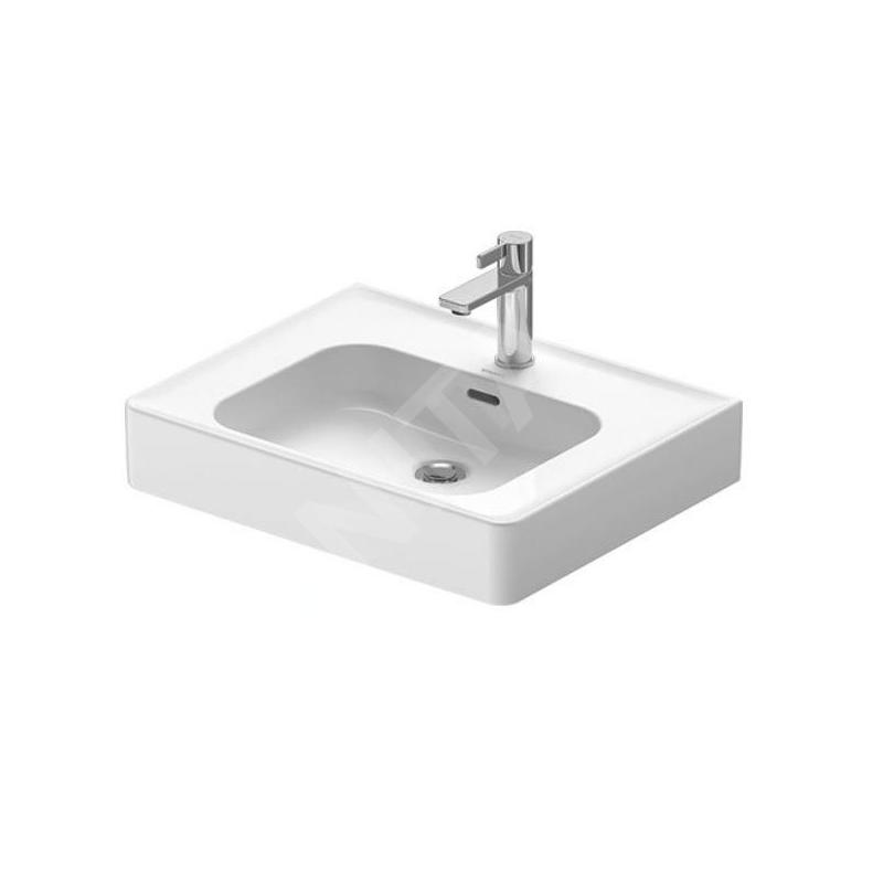 Duravit Soleil by Starck - Meuble-lavabo 600x480 mm, avec trop-plein, trou pour robinet, WonderGliss, blanc 23776000001 Duravit Soleil by Starck - Meuble-lavabo 600x480 mm, avec trop-plein, trou pour robinet, WonderGliss, blanc 23776000001