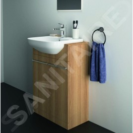 Ideal Standard i.Life A - Lavabo semi-encastré, 500x440 mm, avec trop-plein, trou pour robinet, blanc T451701