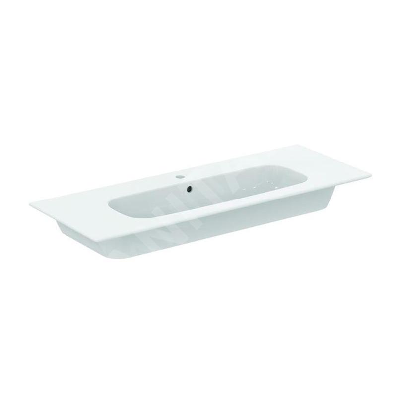 Ideal Standard i.Life A - Lavabo 1240x460 mm, avec trop-plein, trou pour robinet, blanc T462201 Ideal Standard i.Life A - Lavabo 1240x460 mm, avec trop-plein, trou pour robinet, blanc T462201