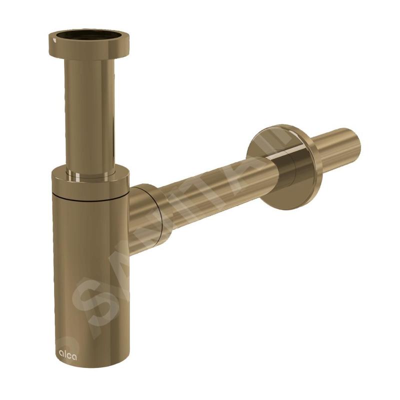 Alcadrain Siphons - Siphon design, or brossé mat A400-G-B Alcadrain Siphons - Siphon design, or brossé mat A400-G-B