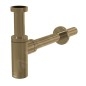 Alcadrain Siphons - Siphon design, or brossé mat A400-G-B Alcadrain Siphons - Siphon design, or brossé mat A400-G-B