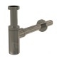 Alcadrain Siphons - Siphon design, nickel brossé mat A400-N-B Alcadrain Siphons - Siphon design, nickel brossé mat A400-N-B