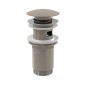 Alcadrain Accessoires - Sortie de lavabo, ClickClack, nickel brillant A392-N-P