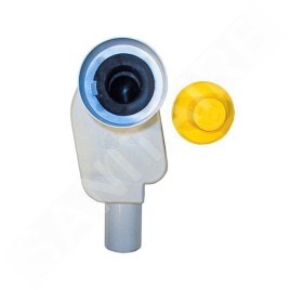 Jika Mio - Siphon de lavabo encastré, pour lavabos accessibles aux personnes à mobilité réduite H8939050000001