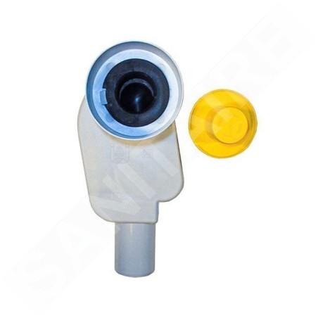 Jika Mio - Siphon de lavabo encastré, pour lavabos accessibles aux personnes à mobilité réduite H8939050000001