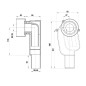 Jika Mio - Siphon de lavabo encastré, pour lavabos accessibles aux personnes à mobilité réduite H8939050000001 Jika Mio - Siphon de lavabo encastré, pour lavabos accessibles aux personnes à mobilité réduite H8939050000001