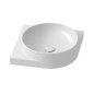 Ravak Yard - Lavabo 450x450 mm, sans trop-plein, sans trou pour robinet, blanc XJX01045000 Ravak Yard - Lavabo 450x450 mm, sans trop-plein, sans trou pour robinet, blanc XJX01045000