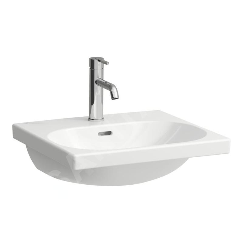 Laufen Lua - Lavabo de meuble 46x50 cm, avec trop-plein, trou pour robinet, LCC, blanc H8100814001041 Laufen Lua - Lavabo de meuble 46x50 cm, avec trop-plein, trou pour robinet, LCC, blanc H8100814001041