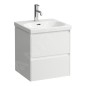 Laufen Lua - Lavabo de meuble 46x50 cm, avec trop-plein, trou pour robinet, LCC, blanc H8100814001041 Laufen Lua - Lavabo de meuble 46x50 cm, avec trop-plein, trou pour robinet, LCC, blanc H8100814001041