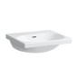 Laufen Lua - Lavabo de meuble 46x55 cm, avec trop-plein, sans trou de robinet, blanc H8100820001091 Laufen Lua - Lavabo de meuble 46x55 cm, avec trop-plein, sans trou de robinet, blanc H8100820001091