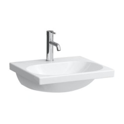 Laufen Lua - Lavabo de meuble 46x55 cm, sans trop-plein, trou pour robinetterie, blanc H8100820001561