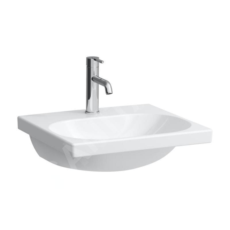 Laufen Lua - Lavabo de meuble 46x55 cm, sans trop-plein, trou pour robinetterie, blanc H8100820001561 Laufen Lua - Lavabo de meuble 46x55 cm, sans trop-plein, trou pour robinetterie, blanc H8100820001561