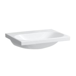 Laufen Lua - Lavabo de meuble 46x60 cm, sans trop-plein, sans trou de robinet, blanc H8100830001421