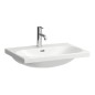 Laufen Lua - Lavabo de meuble 46x65 cm, avec trop-plein, trou pour robinet, blanc H8100840001041 Laufen Lua - Lavabo de meuble 46x65 cm, avec trop-plein, trou pour robinet, blanc H8100840001041