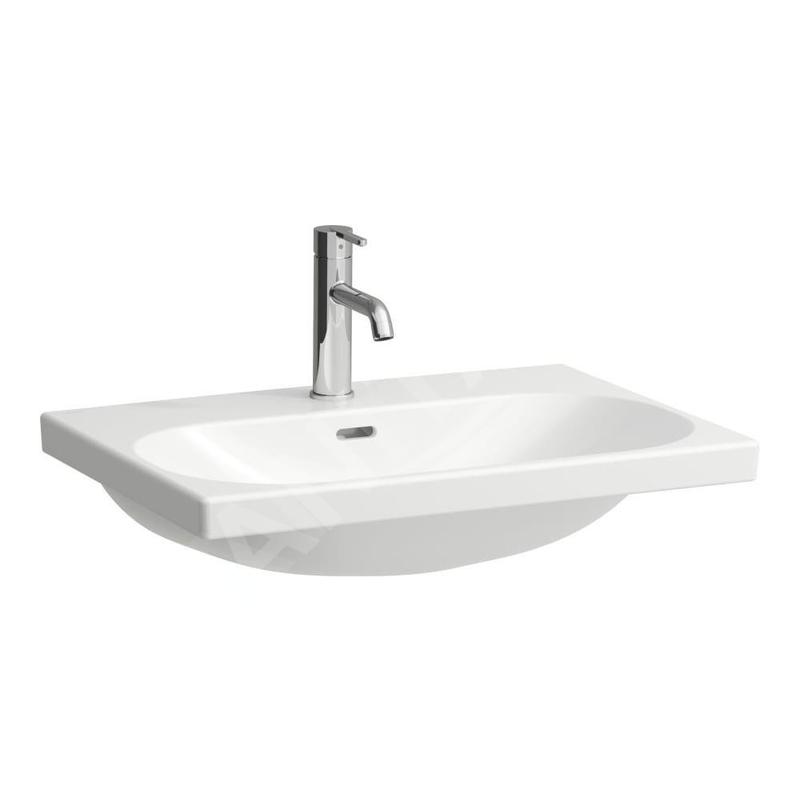 Laufen Lua - Lavabo de meuble 46x65 cm, avec trop-plein, trou pour robinet, LCC, blanc H8100844001041 Laufen Lua - Lavabo de meuble 46x65 cm, avec trop-plein, trou pour robinet, LCC, blanc H8100844001041