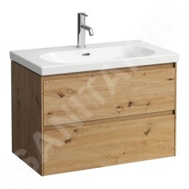 Laufen Lua - Lavabo de meuble 46x80 cm, avec trop-plein, trou pour robinet, blanc H8100870001041