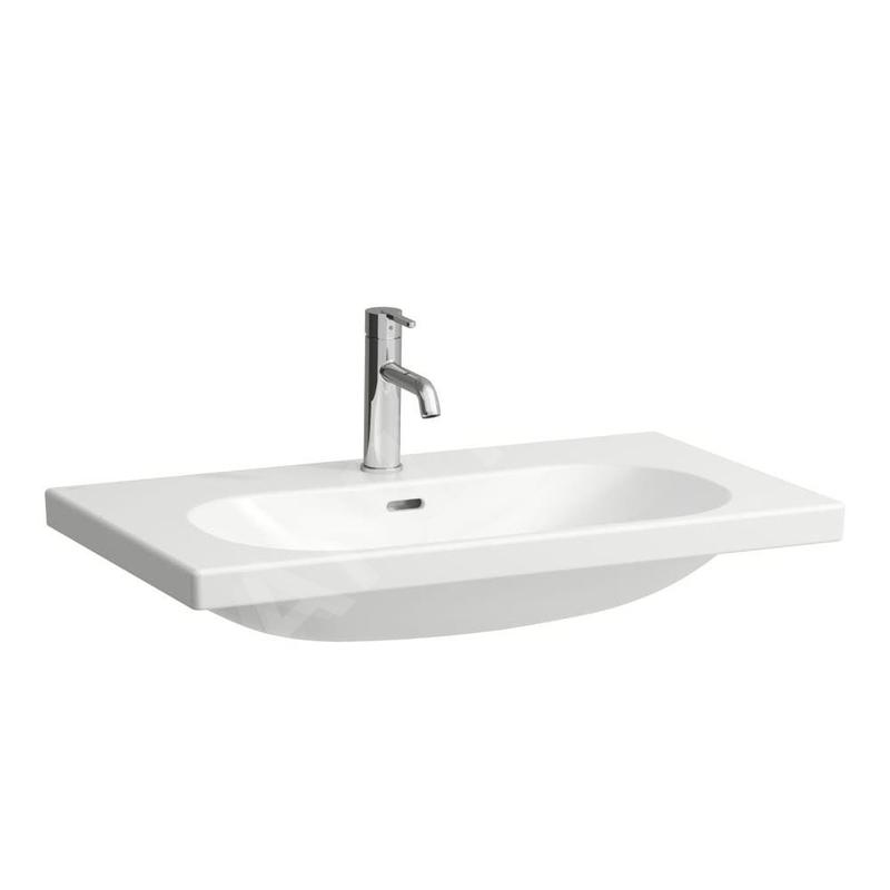 Laufen Lua - Lavabo de meuble 46x80 cm, avec trop-plein, trou pour robinet, LCC, blanc H8100874001041 Laufen Lua - Lavabo de meuble 46x80 cm, avec trop-plein, trou pour robinet, LCC, blanc H8100874001041