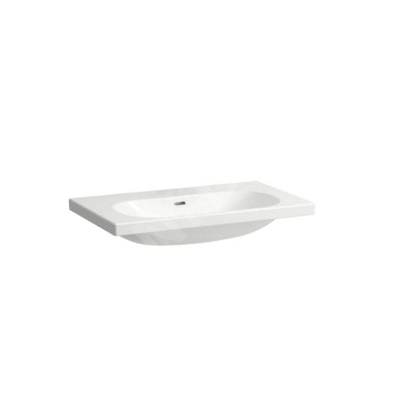 Laufen Lua - Lavabo de meuble 46x80 cm, avec trop-plein, sans trou pour robinet, LCC, blanc H8100874001091 Laufen Lua - Lavabo de meuble 46x80 cm, avec trop-plein, sans trou pour robinet, LCC, blanc H8100874001091
