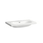 Laufen Lua - Lavabo de meuble 46x80 cm, avec trop-plein, sans trou pour robinet, LCC, blanc H8100874001091 Laufen Lua - Lavabo de meuble 46x80 cm, avec trop-plein, sans trou pour robinet, LCC, blanc H8100874001091