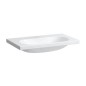 Laufen Lua - Lavabo de meuble 46x80 cm, sans trop-plein, sans trou pour robinet, LCC, blanc H8100874001421 Laufen Lua - Lavabo de meuble 46x80 cm, sans trop-plein, sans trou pour robinet, LCC, blanc H8100874001421