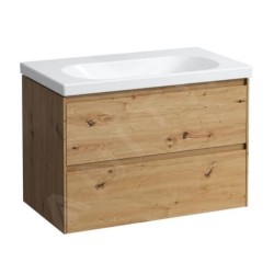 Laufen Lua - Lavabo de meuble 46x80 cm, sans trop-plein, sans trou pour robinet, LCC, blanc H8100874001421