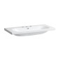Laufen Lua - Lavabo de meuble 46x100 cm, avec trop-plein, 3 trous pour robinetterie, blanc H8100890001081 Laufen Lua - Lavabo de meuble 46x100 cm, avec trop-plein, 3 trous pour robinetterie, blanc H8100890001081