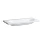 Laufen Lua - Lavabo de meuble 46x100 cm, sans trop-plein, sans trou pour robinet, LCC, blanc H8100894001421