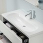 Laufen Lua - Lavabo de meuble 46x100 cm, sans trop-plein, trou pour robinetterie, blanc H8100890001561 Laufen Lua - Lavabo de meuble 46x100 cm, sans trop-plein, trou pour robinetterie, blanc H8100890001561