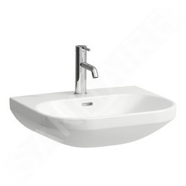 Laufen Lua - Lavabo 46x55 cm, avec trop-plein, trou pour robinetterie, blanc H8110810001041