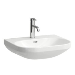 Laufen Lua - Lavabo 46x55 cm, avec trop-plein, trou pour robinet, LCC, blanc H8110814001041