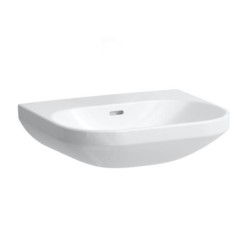 Laufen Lua - Lavabo 46x55 cm, avec trop-plein, sans trou pour robinet, blanc H8110810001091