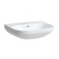 Laufen Lua - Lavabo 46x55 cm, avec trop-plein, sans trou pour robinet, blanc H8110810001091