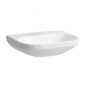 Laufen Lua - Lavabo 46x55 cm, sans trop-plein, sans trou pour robinet, blanc H8110810001421 Laufen Lua - Lavabo 46x55 cm, sans trop-plein, sans trou pour robinet, blanc H8110810001421