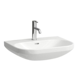 Laufen Lua - Lavabo 46x60 cm, avec trop-plein, trou pour robinetterie, blanc H8110830001041