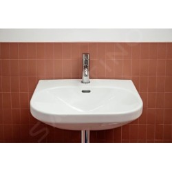 Laufen Lua - Lavabo 46x60 cm, avec trop-plein, trou pour robinet, LCC, blanc H8110834001041