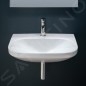 Laufen Lua - Lavabo 46x60 cm, sans trop-plein, trou pour robinetterie, blanc H8110830001561 Laufen Lua - Lavabo 46x60 cm, sans trop-plein, trou pour robinetterie, blanc H8110830001561