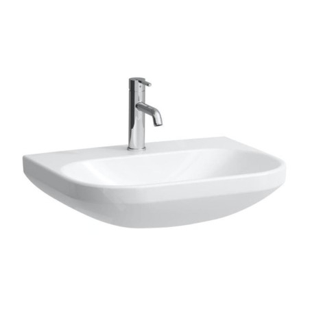 Laufen Lua - Lavabo 46x60 cm, sans trop-plein, trou pour robinet, LCC, blanc H8110834001561