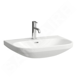Laufen Lua - Lavabo 46x65 cm, avec trop-plein, trou pour robinetterie, blanc H8110860001041