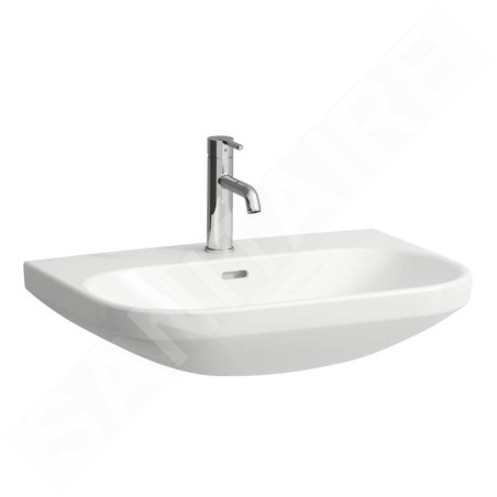 Laufen Lua - Lavabo 46x65 cm, avec trop-plein, trou pour robinet, LCC, blanc H8110864001041