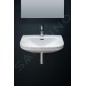 Laufen Lua - Lavabo 46x65 cm, avec trop-plein, trou pour robinet, LCC, blanc H8110864001041 Laufen Lua - Lavabo 46x65 cm, avec trop-plein, trou pour robinet, LCC, blanc H8110864001041